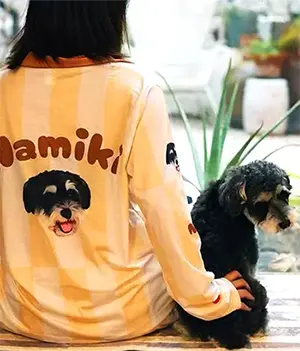 Customise your one-of-a-kind pet face pyjamas!