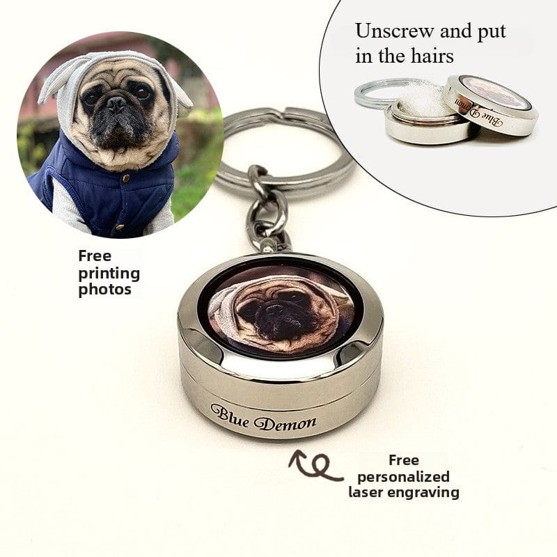 How to use a custom pet keychain
