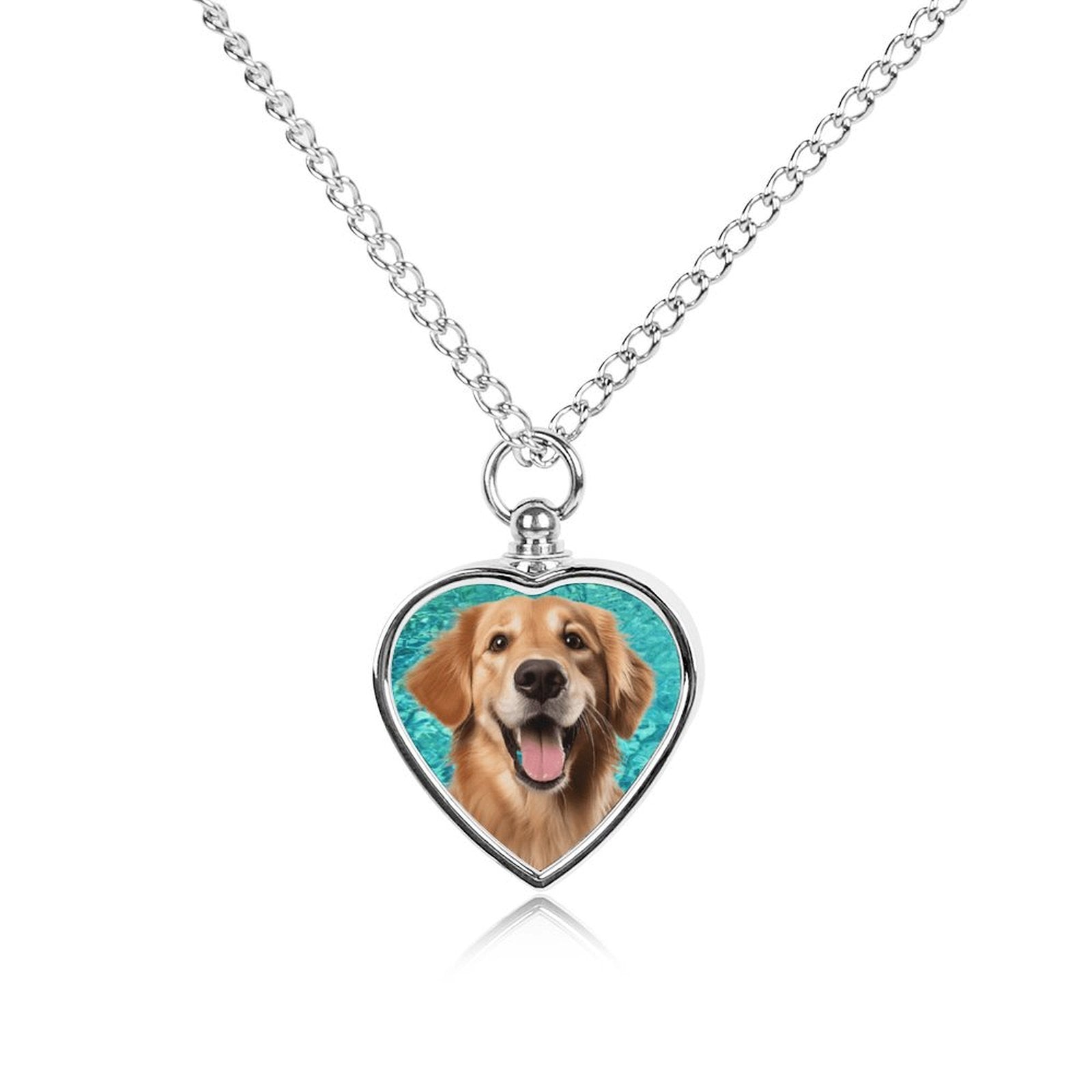 Customised Pet Dog Face Necklace Ring