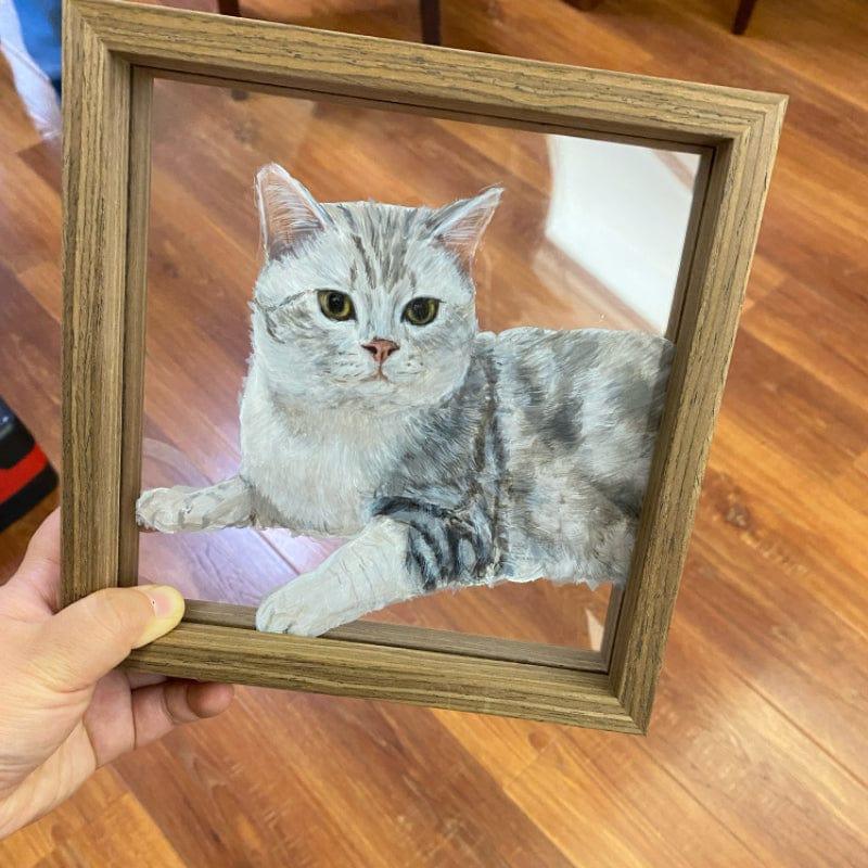 Paint a Pet Glass Painting All Animals Can Cat